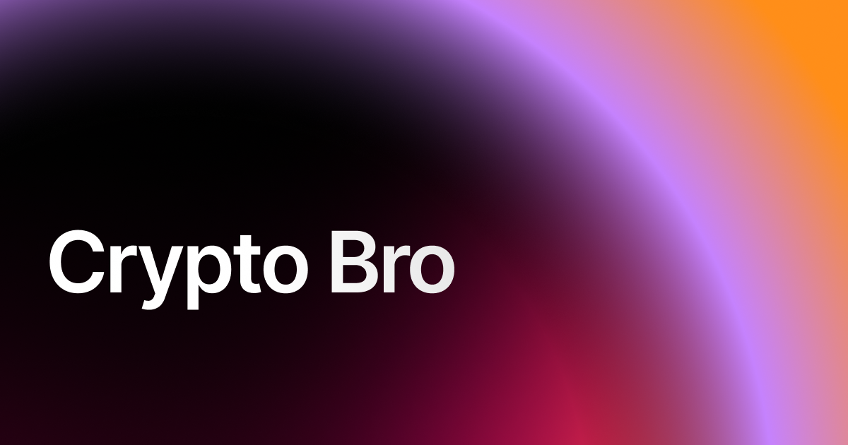 crypto bro